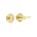 Frelan Burlington Easy Turn & Release No Rose Satin Brass