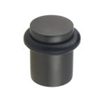 Frelan Burlington Plain Door Stops Dark Bronze