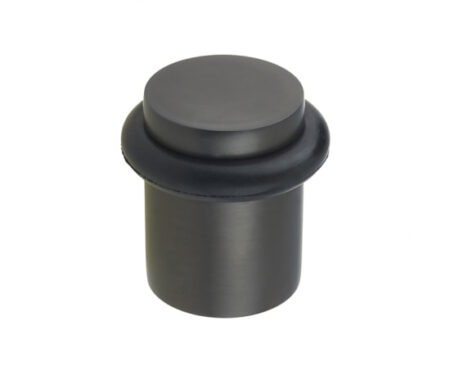 Frelan Burlington Plain Door Stops Dark Bronze