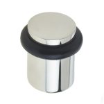 Frelan Burlington Plain Door Stops Polished Nickel