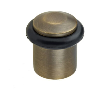 Frelan Burlington Chamfered Door Stops Antique Brass