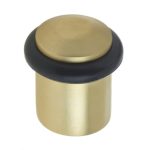 Frelan Burlington Chamfered Door Stops Satin Brass