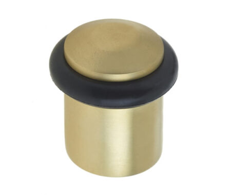 Frelan Burlington Chamfered Door Stops Satin Brass