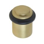 Frelan Burlington Stepped Door Stops Satin Brass