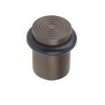 Frelan Burlington Reeded Door Stops Dark Bronze