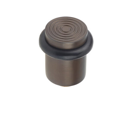 Frelan Burlington Reeded Door Stops Dark Bronze