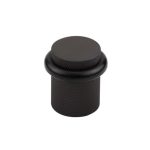 Frelan Burlington Knurled Floor Mounted Doorstops 40mm Dia Dark Bronze
