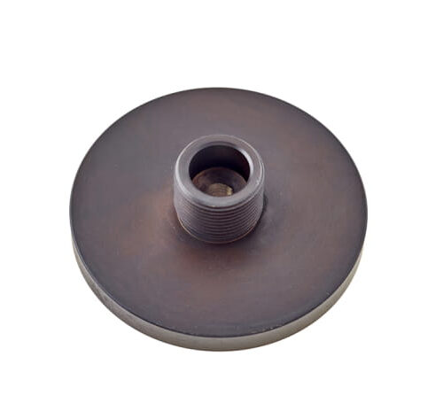 Burlington Plain Bases to Suit Wall Mounted Doorstops Dark Bronze