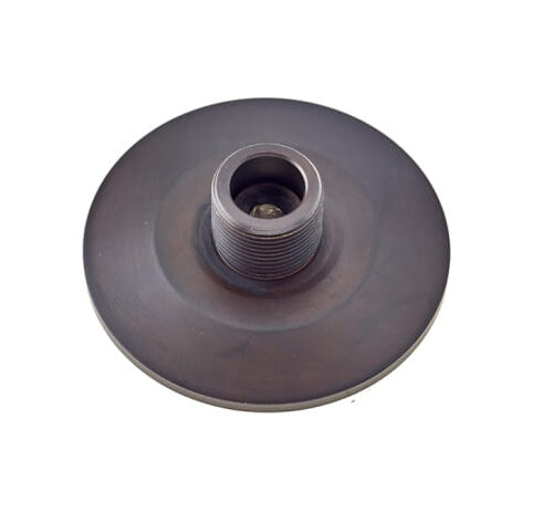 Burlington Chamfered Bases to Suit Wall Mounted Doorstops Dark Bronze