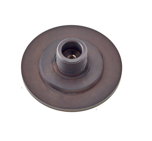 Burlington Stepped Bases to Suit Wall Mounted Doorstops Dark Bronze