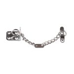 Jedo Heavy Duty Security Door Chains 200mm Satin Chrome