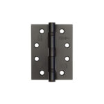 Jedo Grade 11 Steel Ball Bearing Hinges 102x76mm Black