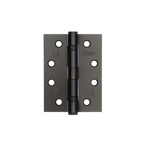 Jedo Grade 11 Steel Ball Bearing Hinges 102x76mm Black