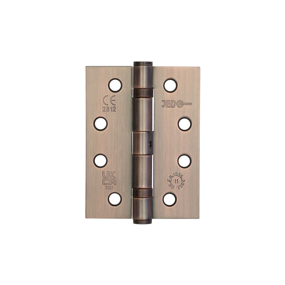 j8500br.jpg Frelan Jedo Grade 11 Steel Ball Bearing Hinges 102x76mm Bronze - 102mm x 76mm x 2.7mm - Image 1