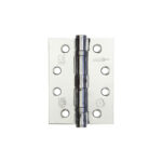 Jedo Grade 11 Steel Ball Bearing Hinges 102x76mm Polished Chrome