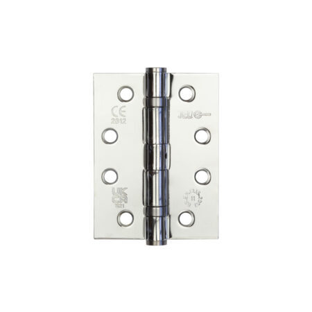 Jedo Grade 11 Steel Ball Bearing Hinges 102x76mm Polished Chrome
