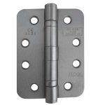 Jedo Grade 11 Radiused Steel Ball Bearing Hinges 102x76mm Satin Nickel