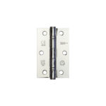 Jedo Steel Ball Bearing Hinges 89x58mm 89x58x2mm Polished Chrome