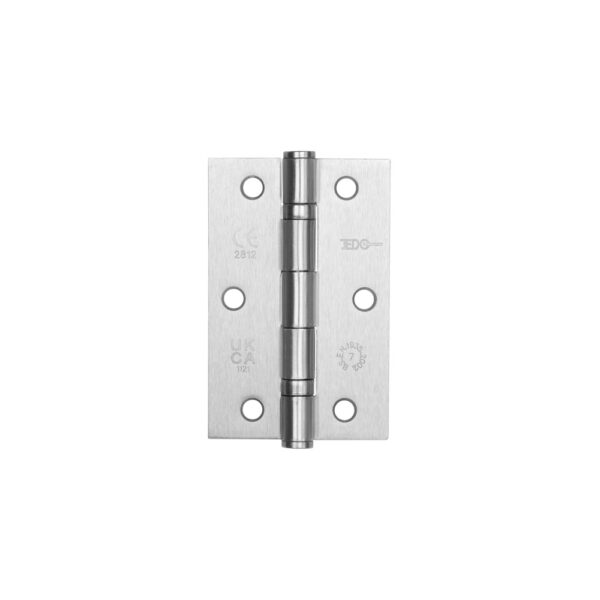 Jedo Steel Ball Bearing Hinges 89x58mm 89x58x2mm Satin Chrome