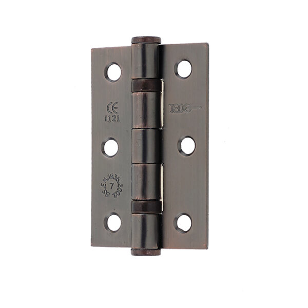 Jedo Grade 7 Steel Ball Bearing Hinges 76x50mm Bronze