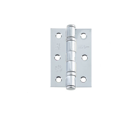 Jedo Grade 7 Steel Ball Bearing Hinges 76x50mm Polished Chrome