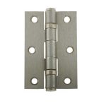 Jedo Grade 7 Steel Ball Bearing Hinges 76x50mm Satin Nickel
