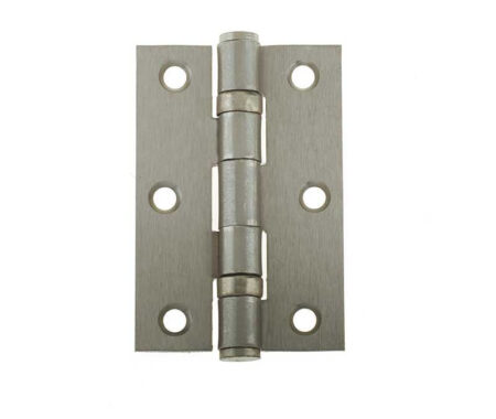 Jedo Grade 7 Steel Ball Bearing Hinges 76x50mm Satin Nickel