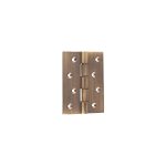 Double Phosphor Bronze Washered Hinges 102x76x3mm Antique Brass