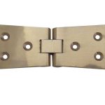 Jedo Counter Flap Hinge 99x40x1mm Polished Brass