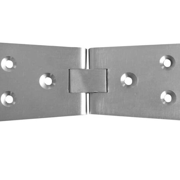 Jedo Counter Flap Hinge 99x40x1mm Satin Chrome