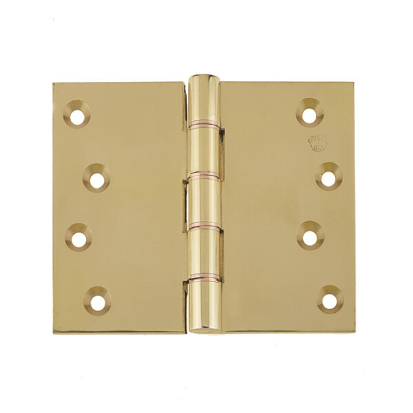 Projection Hinges 102x125x3.5mm Polished Brass