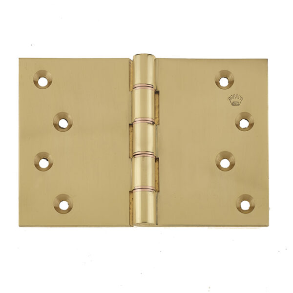 Projection Hinges 102x151x3.5mm Polished Brass
