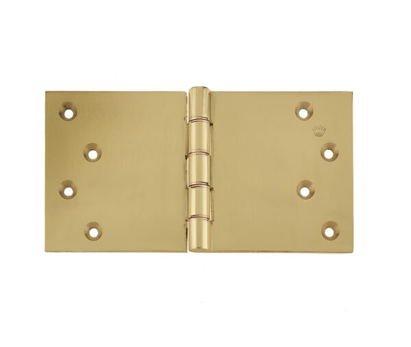 Frelan Projection Hinges 102x200x4.5mm Polished Brass