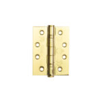Certifire Stainless Steel Grade 13 Ball Bearing Hinges 102x76x3mm Electro Brassed