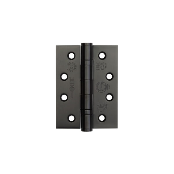 Certifire Stainless Steel Grade 13 Ball Bearing Hinges 102x76x3mm Black