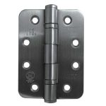 Certifire Stainless Steel Grade 13 Radiused Ball Bearing Hinges 102x76x3mm Satin Stainless Steel