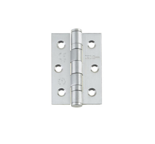Jedo Stainless Steel Grade 7 Ball Bearing Hinges 76x50mm Satin Stainless Steel