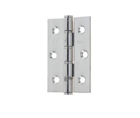 Jedo Stainless Steel Grade 7 Washered Hinges 76x50mm Polished Stainless Steel