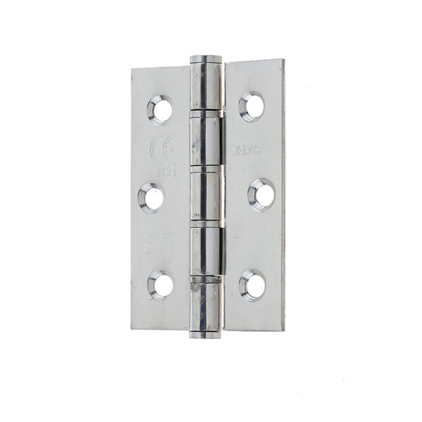 Jedo Stainless Steel Grade 7 Washered Hinges 76x50mm Polished Stainless Steel