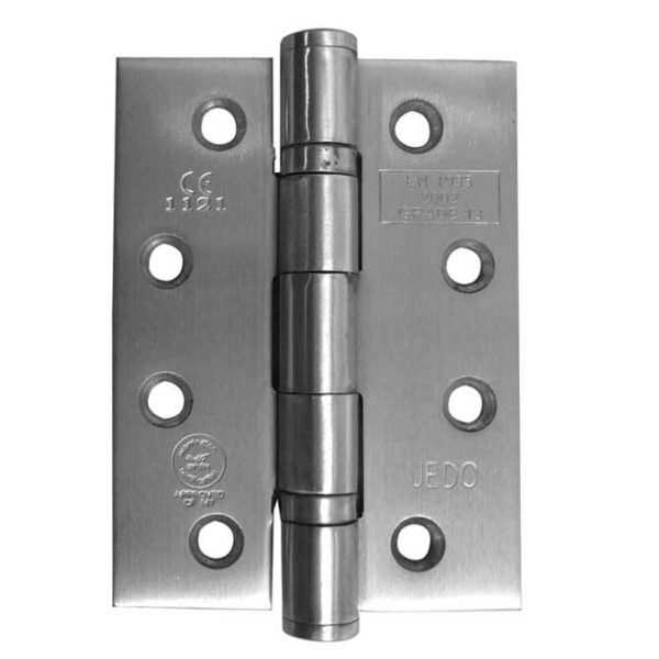 Certifire Stainless Steel Grade 13 Ball Bearing Hinges (PCK 3) 102x76x3mm Satin Stainless Steel