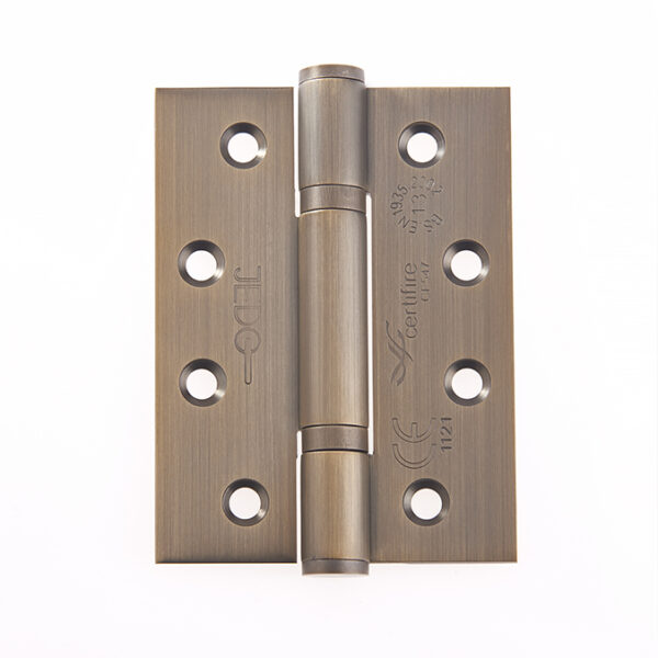 Certifire Stainless Steel Grade 13 Polymer Bearing Hinge 3 Knuckle Antique Brass