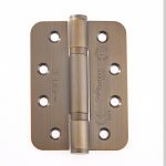 Certifire Stainless Steel Grade 13 Radiused Polymer Bearing Hinges 3 Knuckle (PCK 3) 102x76x3mm Anti
