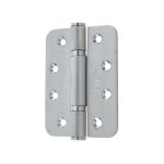 Certifire Stainless Steel Grade 13 Radiused Polymer Bearing Hinges 3 Knuckle (PCK 3) 102x76x3mm Sati