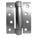 Jedo Steel Single Action Spring Hinges 102x76mm 102x76x2.7mm (PK of 3) Satin Chrome