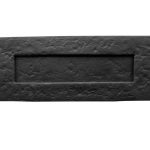 Antique Plain Letterplates 270x115mm Black