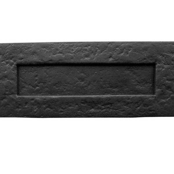 Antique Plain Letterplates 270x115mm Black