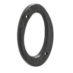 Antique Door Numerals Black No. 0