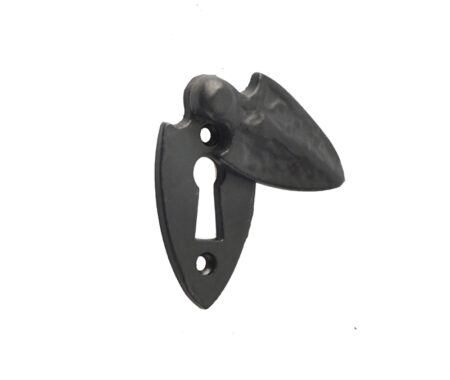 Antique Covered Escutcheon 50mm Black