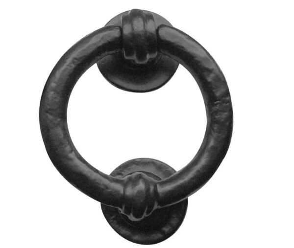Frelan Antique Ring Door Knockers 100mm Black