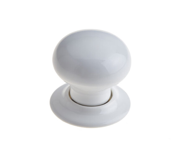 Frelan Jedo Porcelain Mortice Door Knobs White